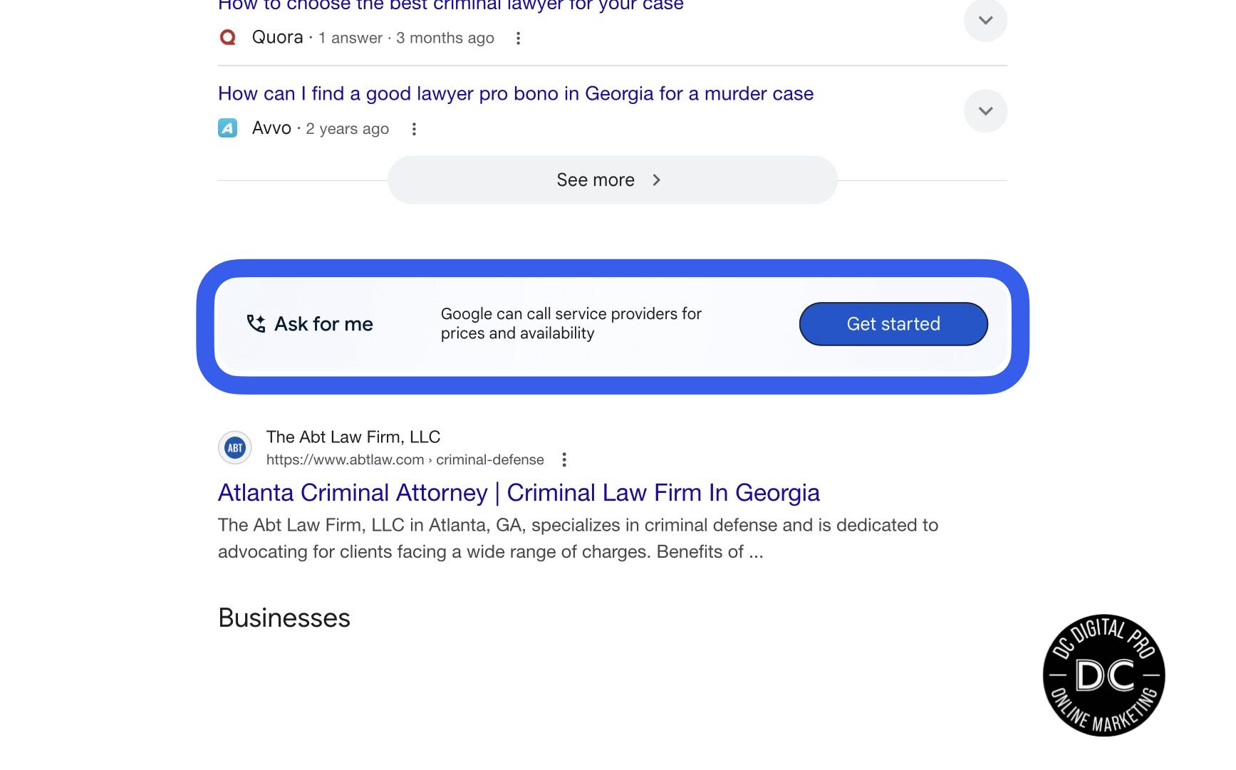 Ask for me has come to lawyer searches on Google - DC DiGiTAL PRO Ask-for-me-has-come-to-lawyer-searches-on-Google-DC-DiGiTAL-PRO