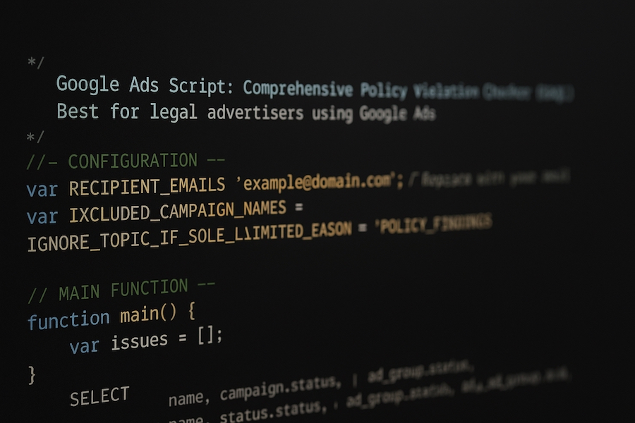 Essential Google Ads Alert Scripts For Legal Advertising Accounts
